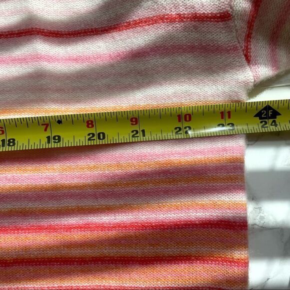 ANTHROPOLOGIE Saturday Sunday Cashmere Striped Ombré Sweater NWT - Picture 11 of 14